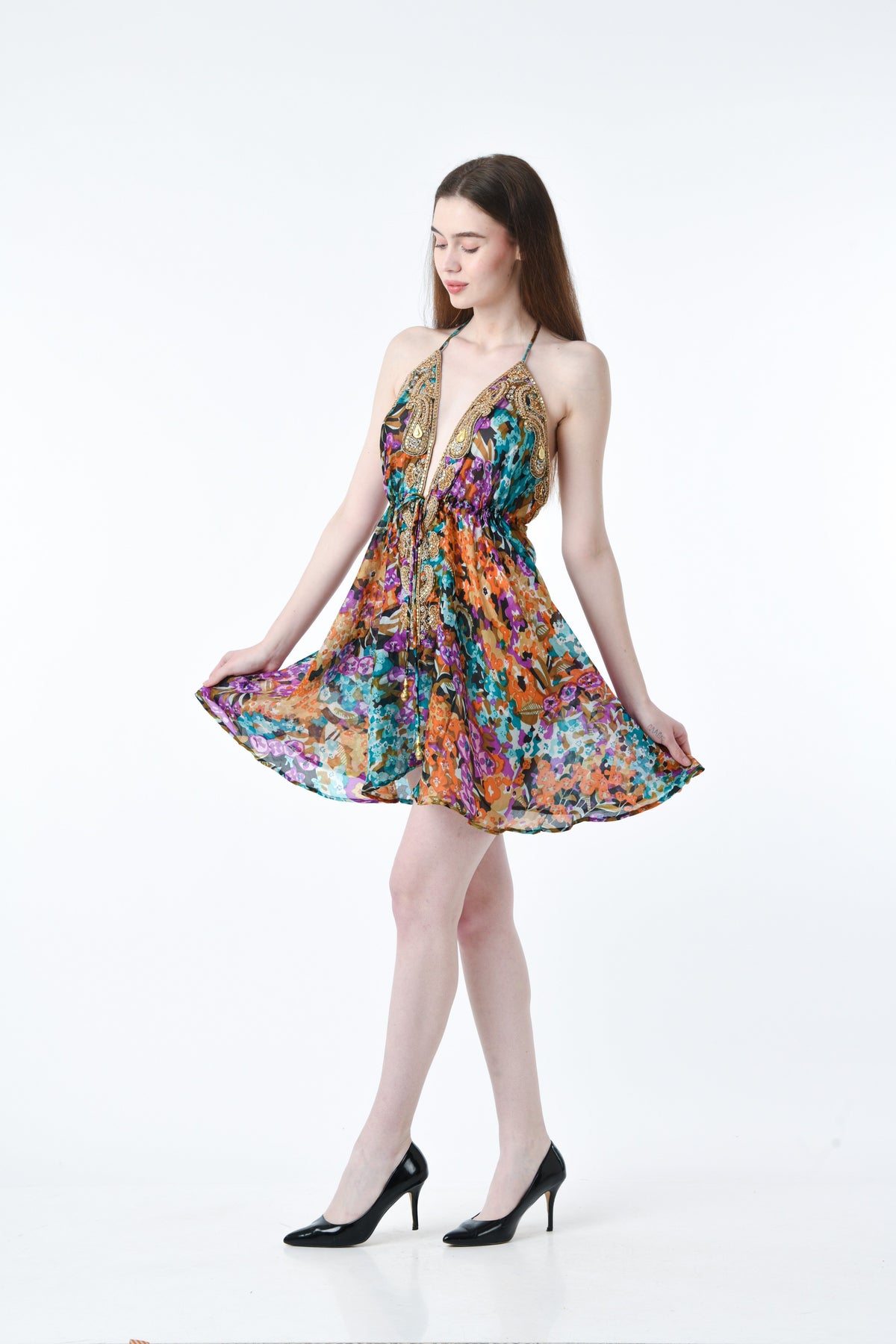 ARABIAN NIGHTS SHORT DRESS